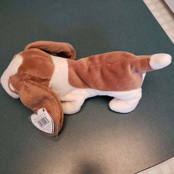 Ty Beanie Baby Tracker the Bassett Hound - Picture 8 of 8